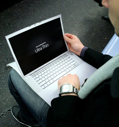 reklama na macbook pro